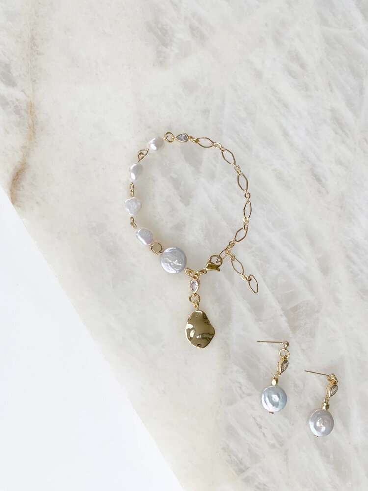 bracelet with earrings