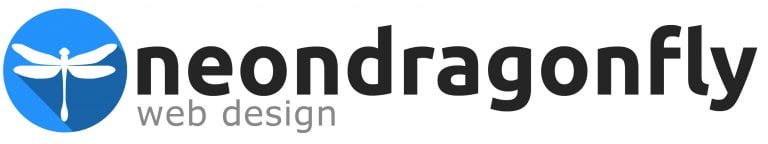 logo neondragonfly web design 768x144