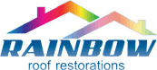 rainbow roofing logo
