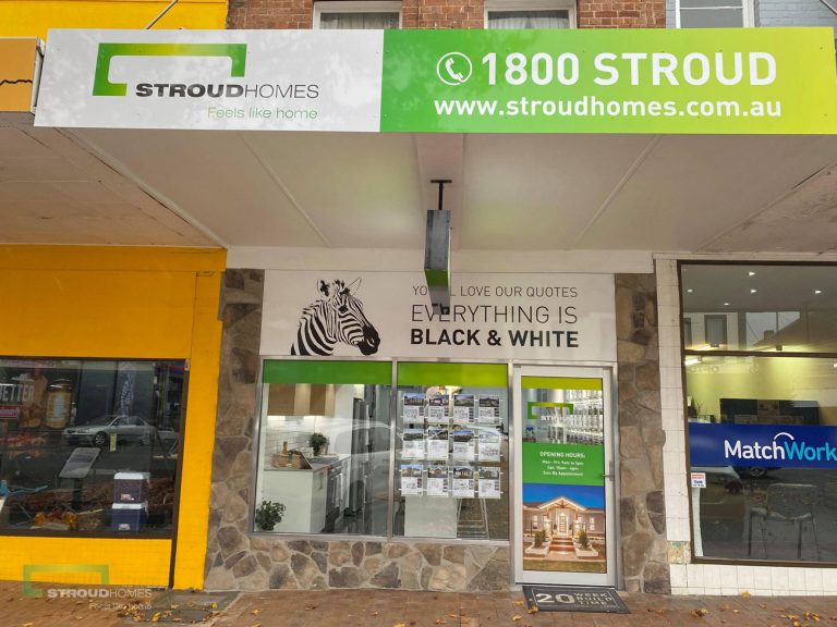 Stroud Homes Young Goulburn display centre exterior 1 768x576