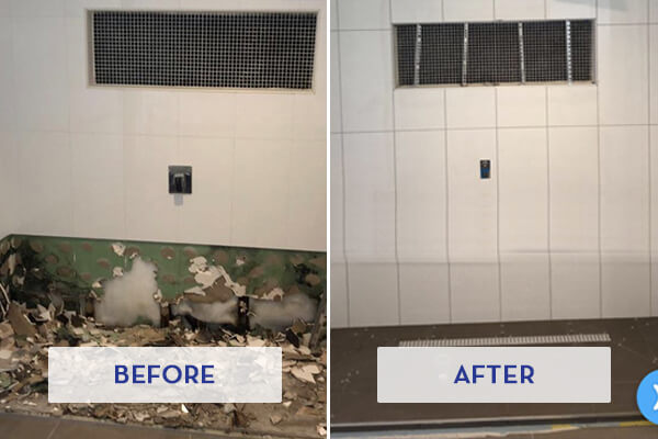 bathroom tile regrouting