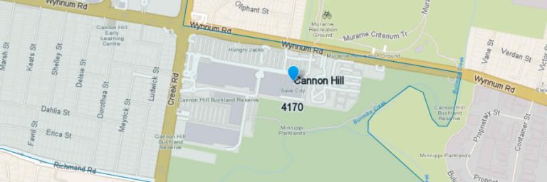 cannon hill pest control map 768x256