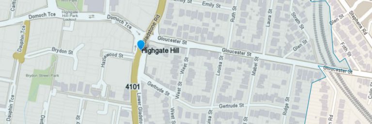 highgate hill pest control map 768x256