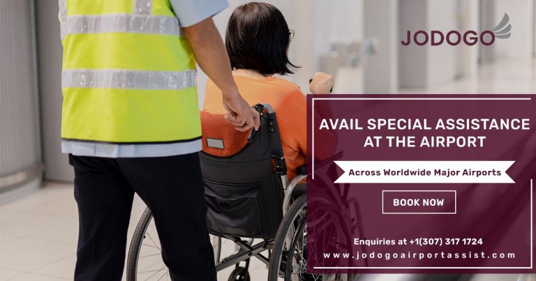 Airport special assistance in dubai airport Jodogoairportassist.com wheelchairassist 768x403