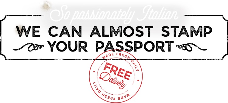 So passionately Italian we can almost stamp your passport