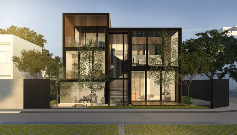 3d rendering black loft modern house in summer PFGNZH4 1024x585 1 768x439