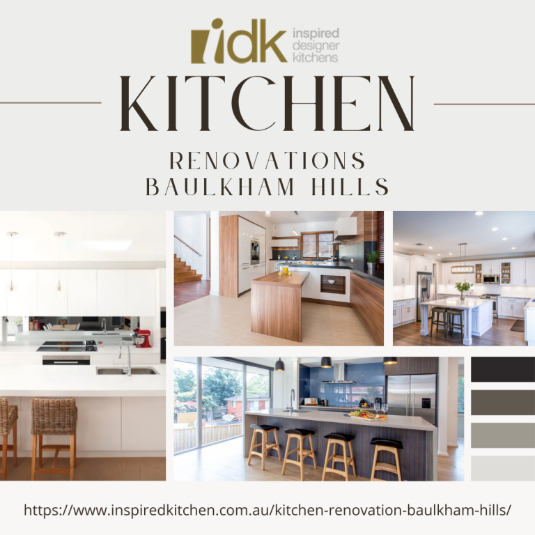 Best Custom Designer Kitchen Renovations In Baulkham Hill 768x768