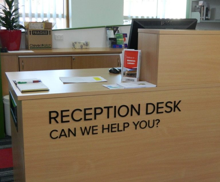 Merchandising Libraries Library Signage 768x635