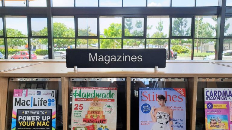 Merchandising Libraries Raised Print Sign 768x432