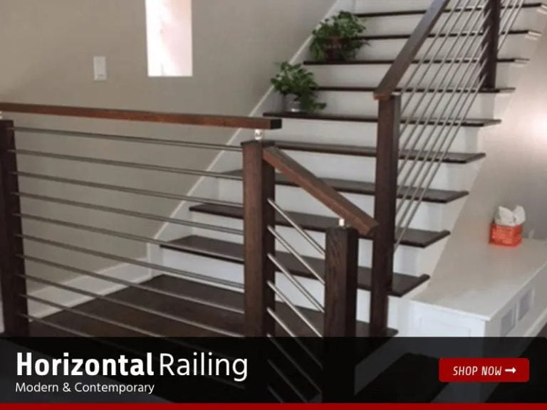 horizontal railing modern contemporary 768x576