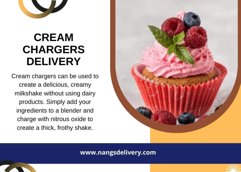 Cream Chargers Delivery 768x549