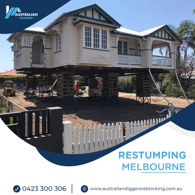Restumping Melbourne at Australian Diggers Restumping Melbourne at Australian Diggers