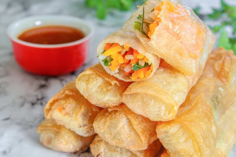 1 egetable spring rolls recipe dairy free low fodmap featured 768x512