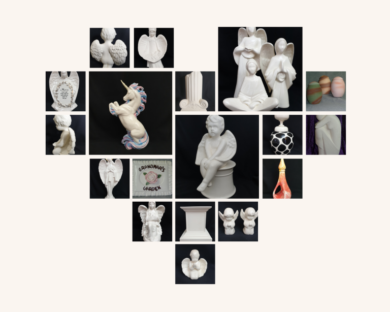 Ceramic Funeral Art Statues 768x614