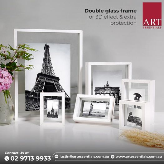 Double glass framing