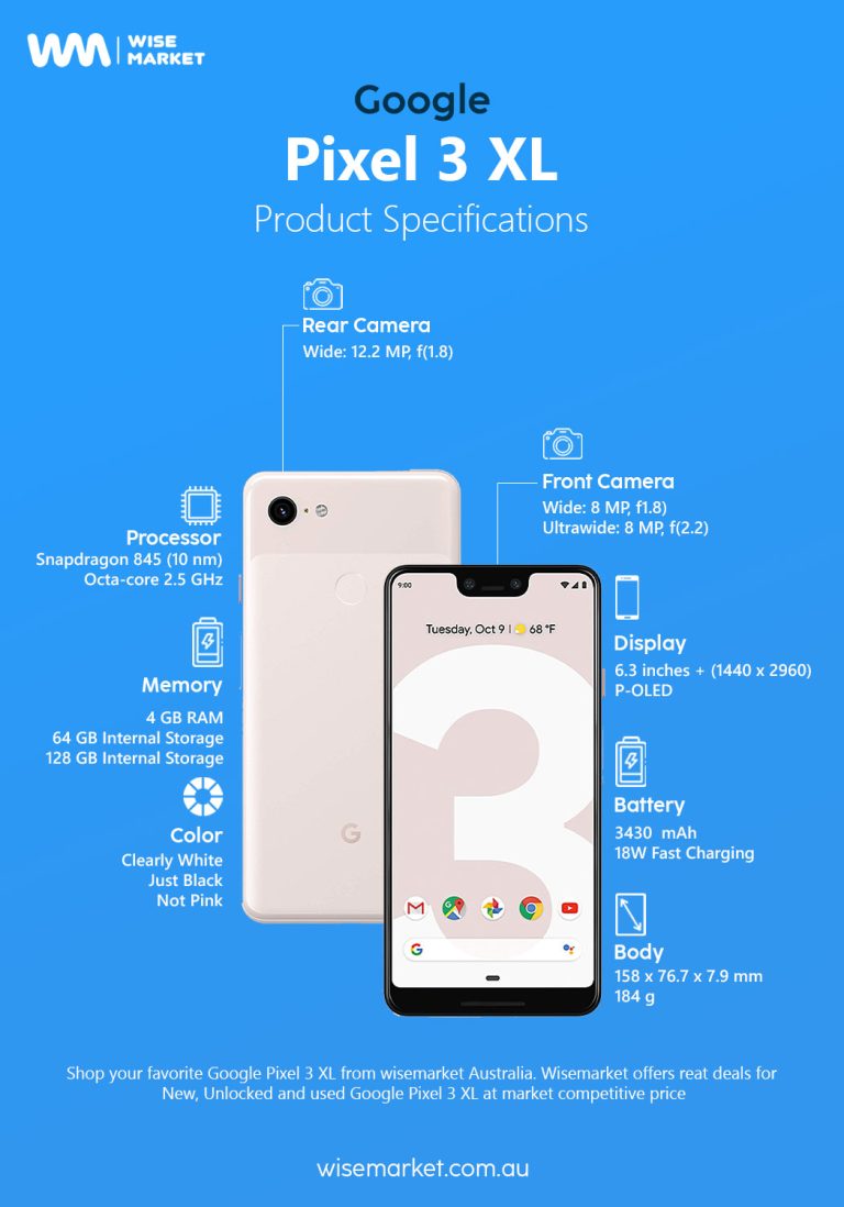 Google Pixel 3 XL info 768x1098