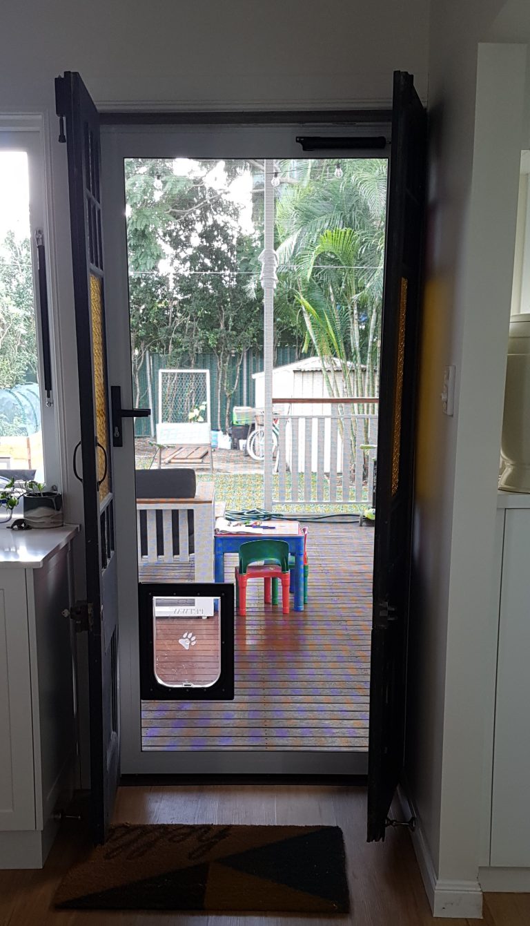 Pet door for a larger dog 768x1341