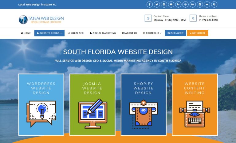 tatem web design llc services 768x467