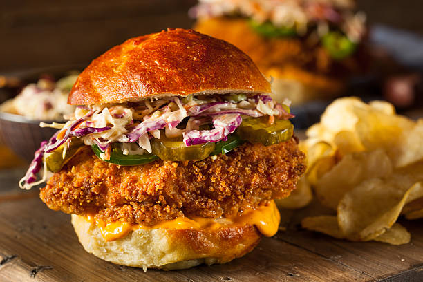 2 Crispy Chicken Burger
