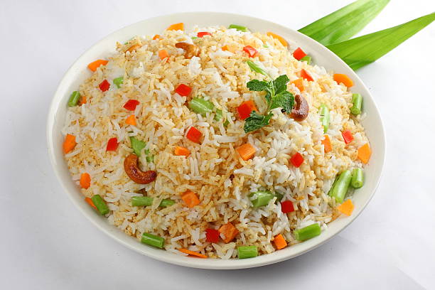 2 Vegetarian Fried Rice