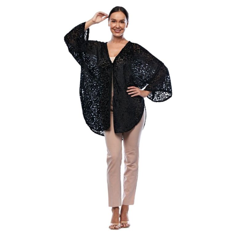 Black Lace Kimono Overlay 768x768