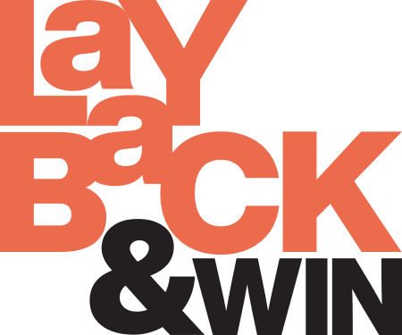lay back and win logo
