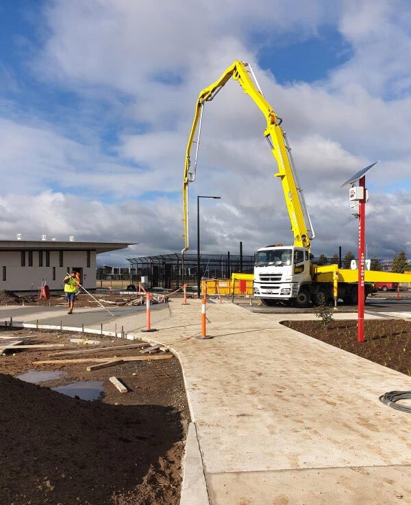 Advance Concrete Pumping Concrete Pump Truck Melbourne 2