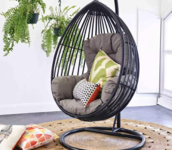 Byron Hanging Chair Black