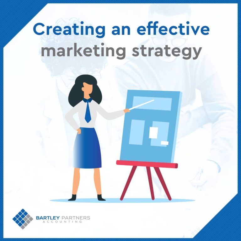 Creating a marketing strategy 768x768