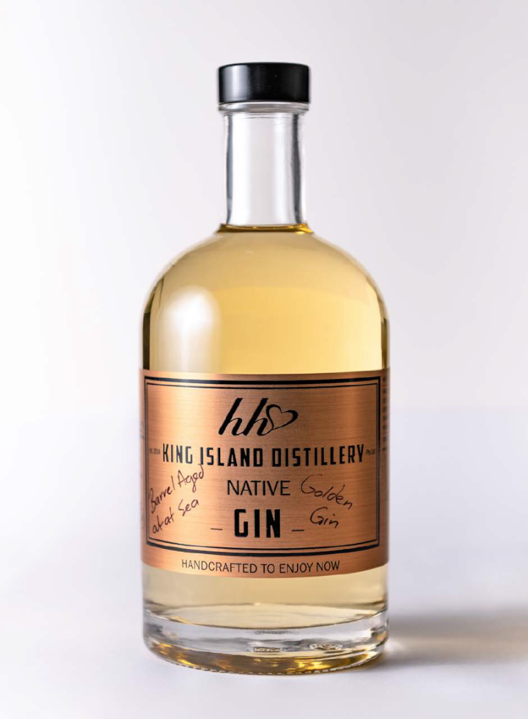 King Island Distillery Gin barrel aged out at sea 768x1045