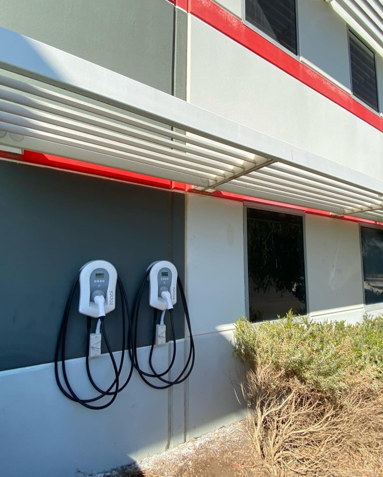 Electric Vehicle Charging Station Installation 768x957