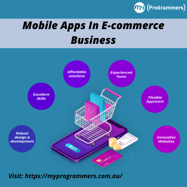 Mobile Apps In Ecommerrce Business 768x768