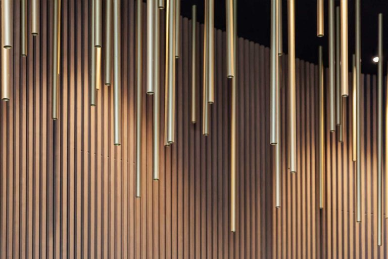metal ceiling feature metal rods 768x512