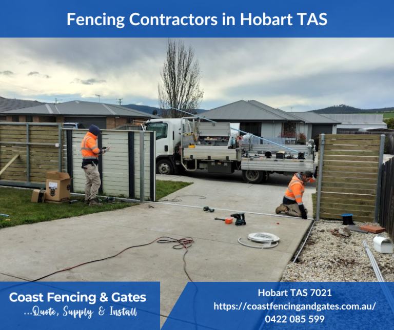 Fencing Contractors Hobart TAS 768x644