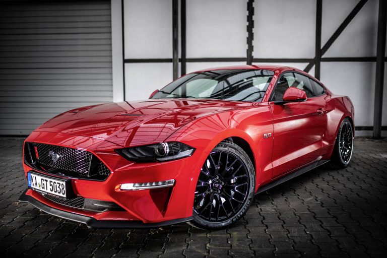 Red mustang paint protection melbourne 768x512