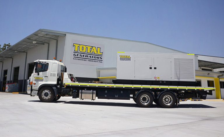 Total Generators truck transport generator front headsoffice about us 768x472