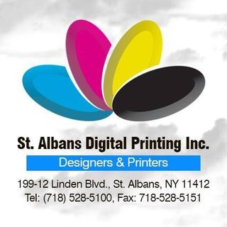 Logo St Albans Digital Printing New York City