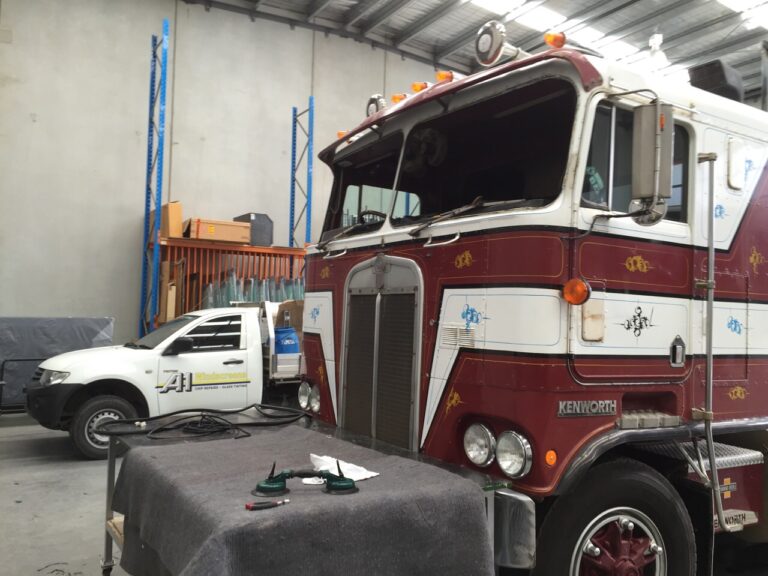 Total Windscreen replacement including rubber seals KW COE in shop at pakenham 768x576
