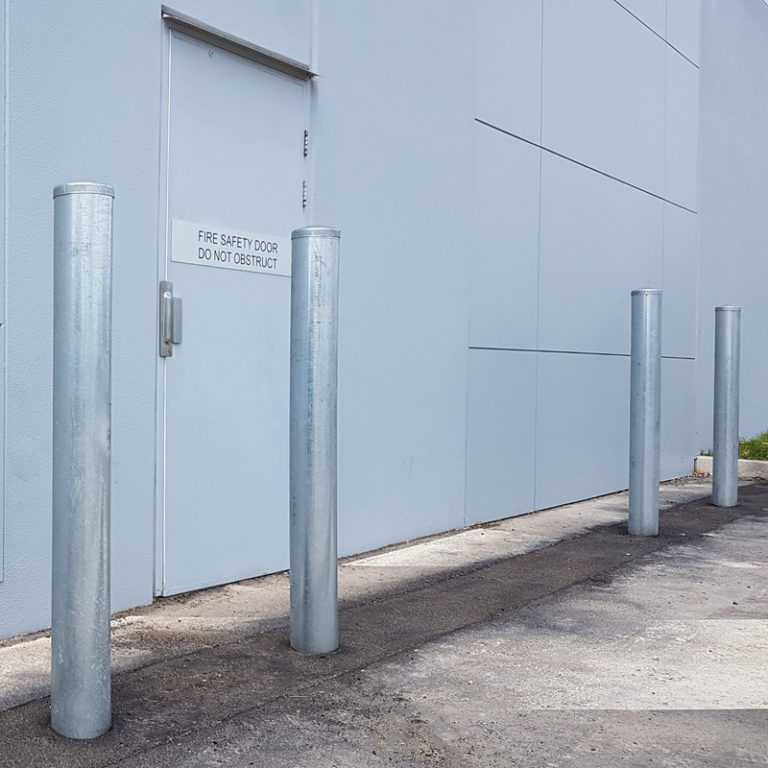gal steel bollard