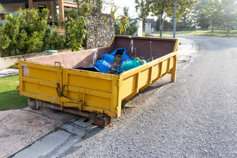 garbage roro dumpter bin collects rubbish at const 2021 08 31 11 01 46 utc 768x512