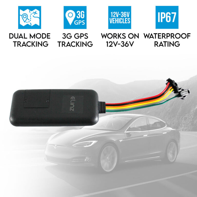 Elinz 3G GPS Tracker Real Live Tracking Device Security Vehicle Car Anti-Theft 12V-36V Bike Caravan Truck Boat