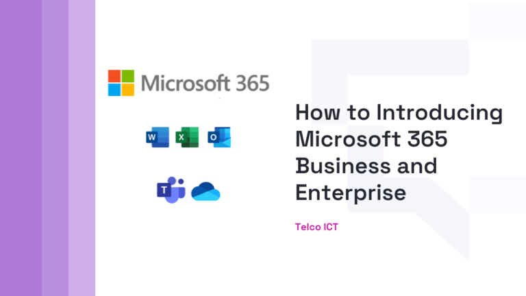 How Introducing Microsoft 365 Business and Enterprise 768x432