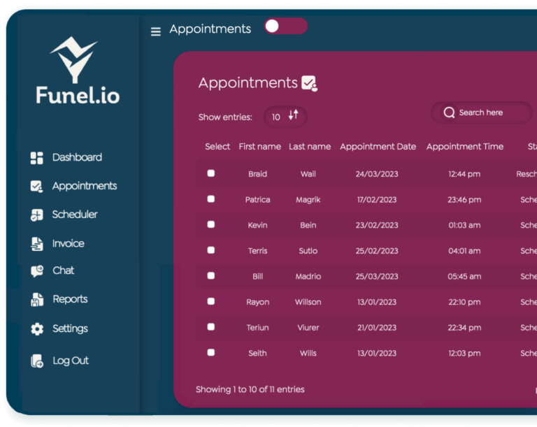 appointments 768x611