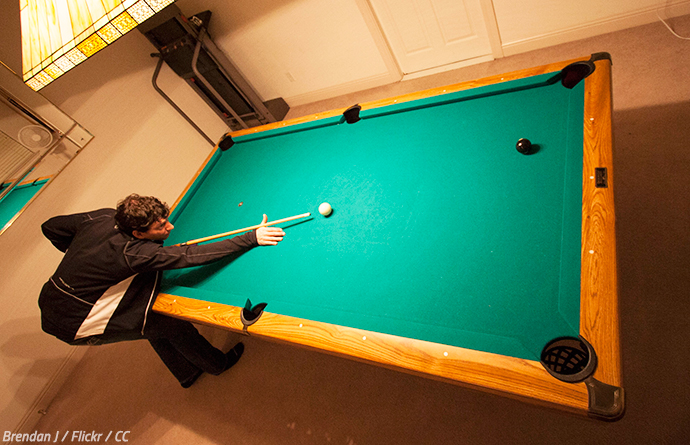 how to move a pool table