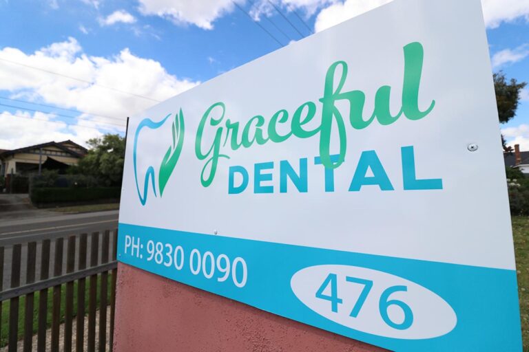 Graceful Dental Signage 768x512