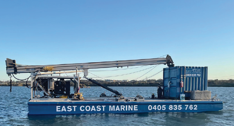 marine piling contractors east coast marine contracting sydney
